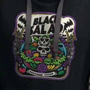 Black Salad Hoodie