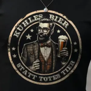 Kühles Bier statt totes Tier (Bio)