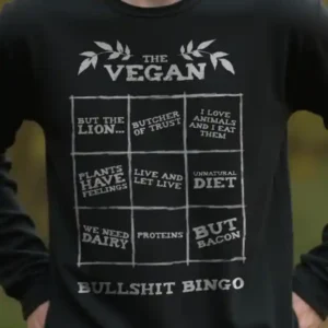 Vegan Bullshit Bingo Longsleeve
