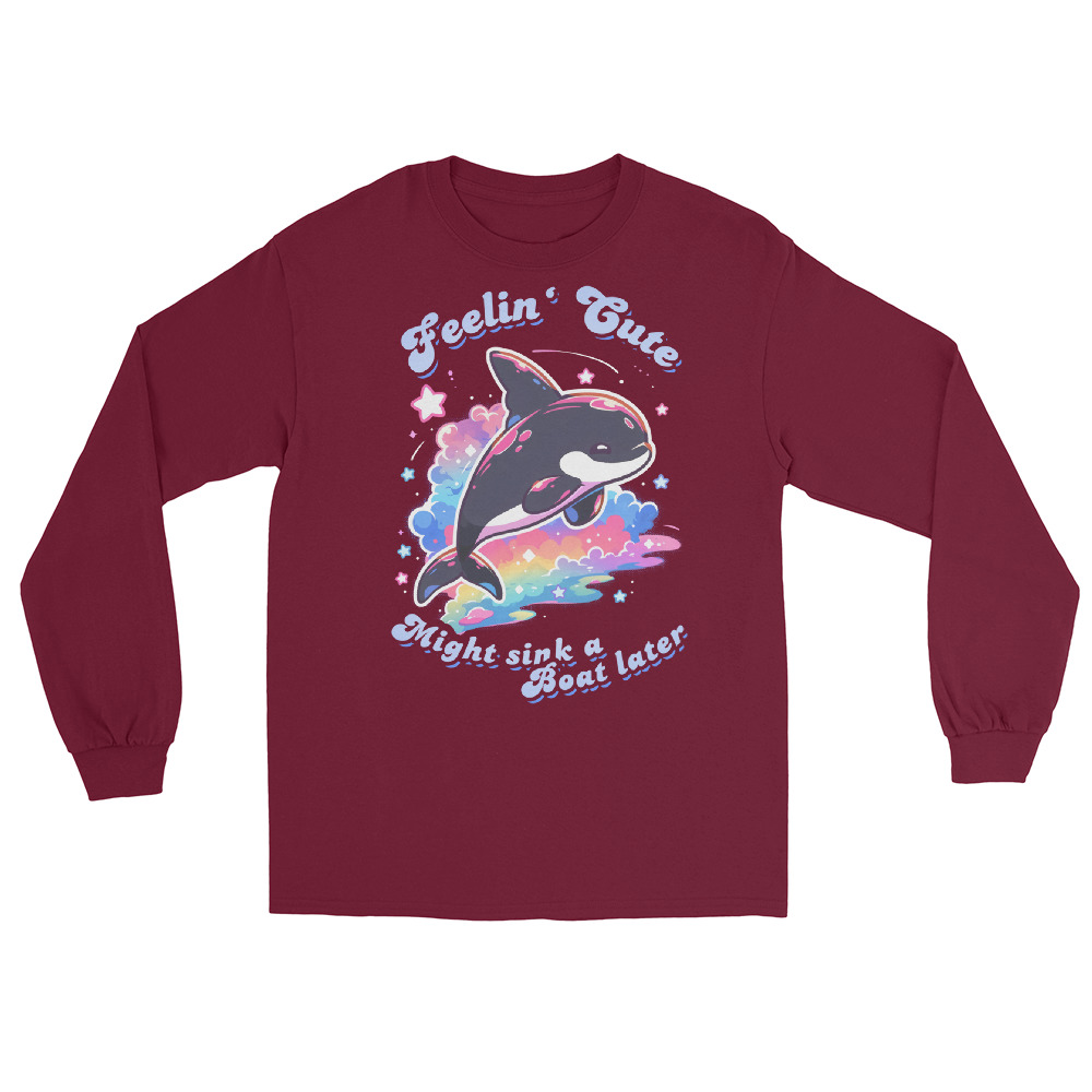 Cute Orca Longsleeve 4 Cute Orca Longsleeve – Bild 4