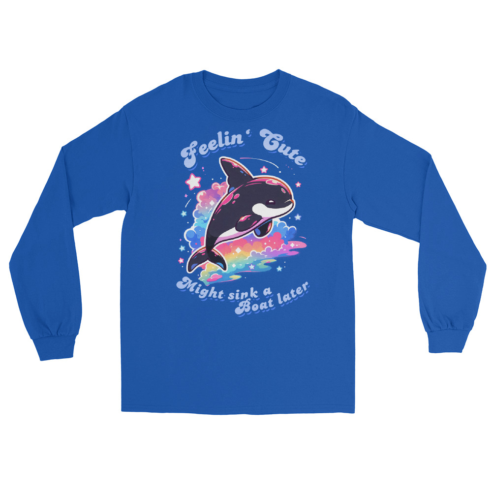 Cute Orca Longsleeve 5 Cute Orca Longsleeve – Bild 5