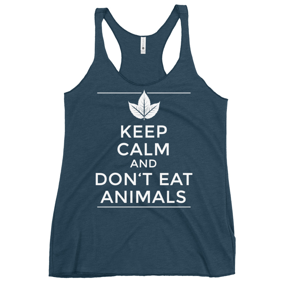 Keep Calm and Don't Eat Animals Tank-Top 47 Keep Calm and Don't Eat Animals Tank-Top – Bild 3