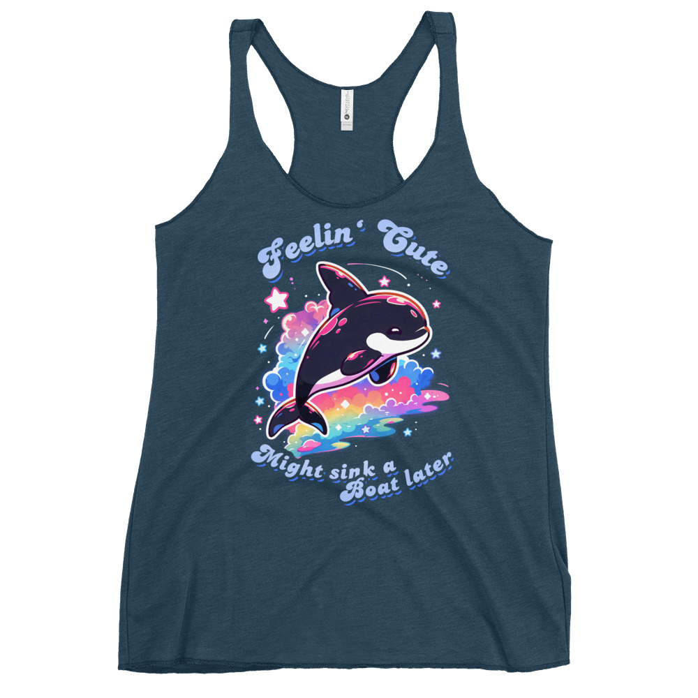 Cute Orca Tank-Top 38 Cute Orca Tank-Top – Bild 4
