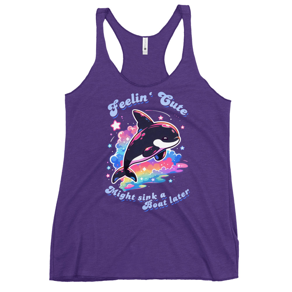 Cute Orca Tank-Top 39 Cute Orca Tank-Top – Bild 5