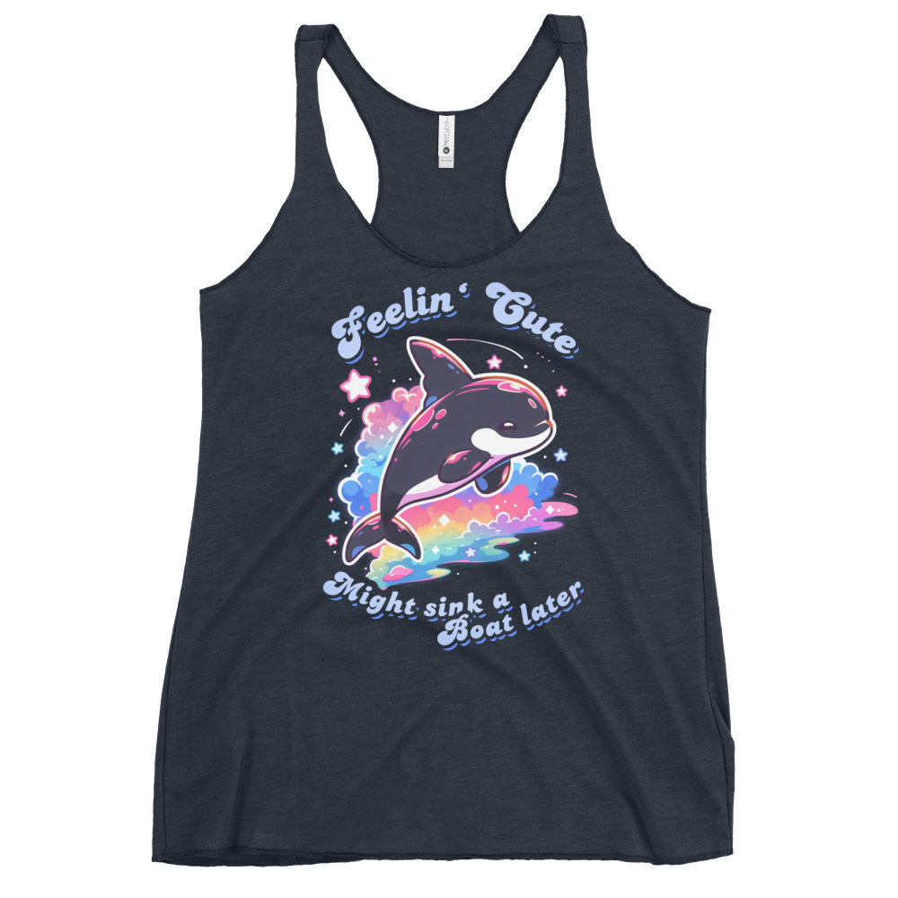 Cute Orca Tank-Top 37 Cute Orca Tank-Top – Bild 3
