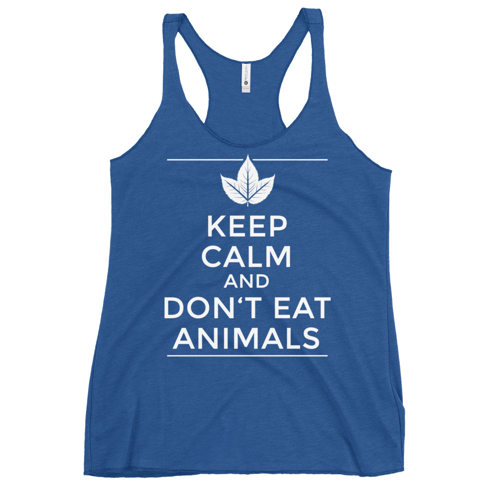 Keep Calm and Don't Eat Animals Tank-Top 51 Keep Calm and Don't Eat Animals Tank-Top – Bild 7