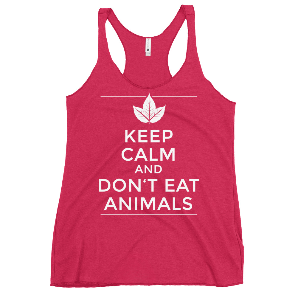 Keep Calm and Don't Eat Animals Tank-Top 50 Keep Calm and Don't Eat Animals Tank-Top – Bild 6
