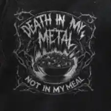 Death in my Metal Grillschürze (Bio)