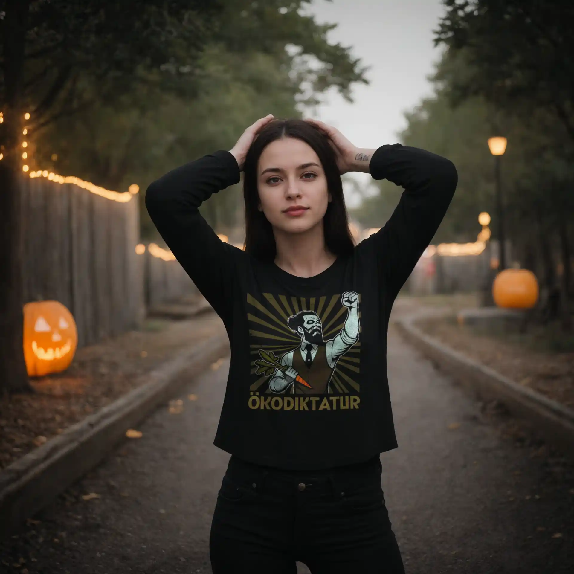 Ökodiktatur (Limited Halloween Edition) Longsleeve 2 Ökodiktatur (Limited Halloween Edition) Longsleeve – Bild 2