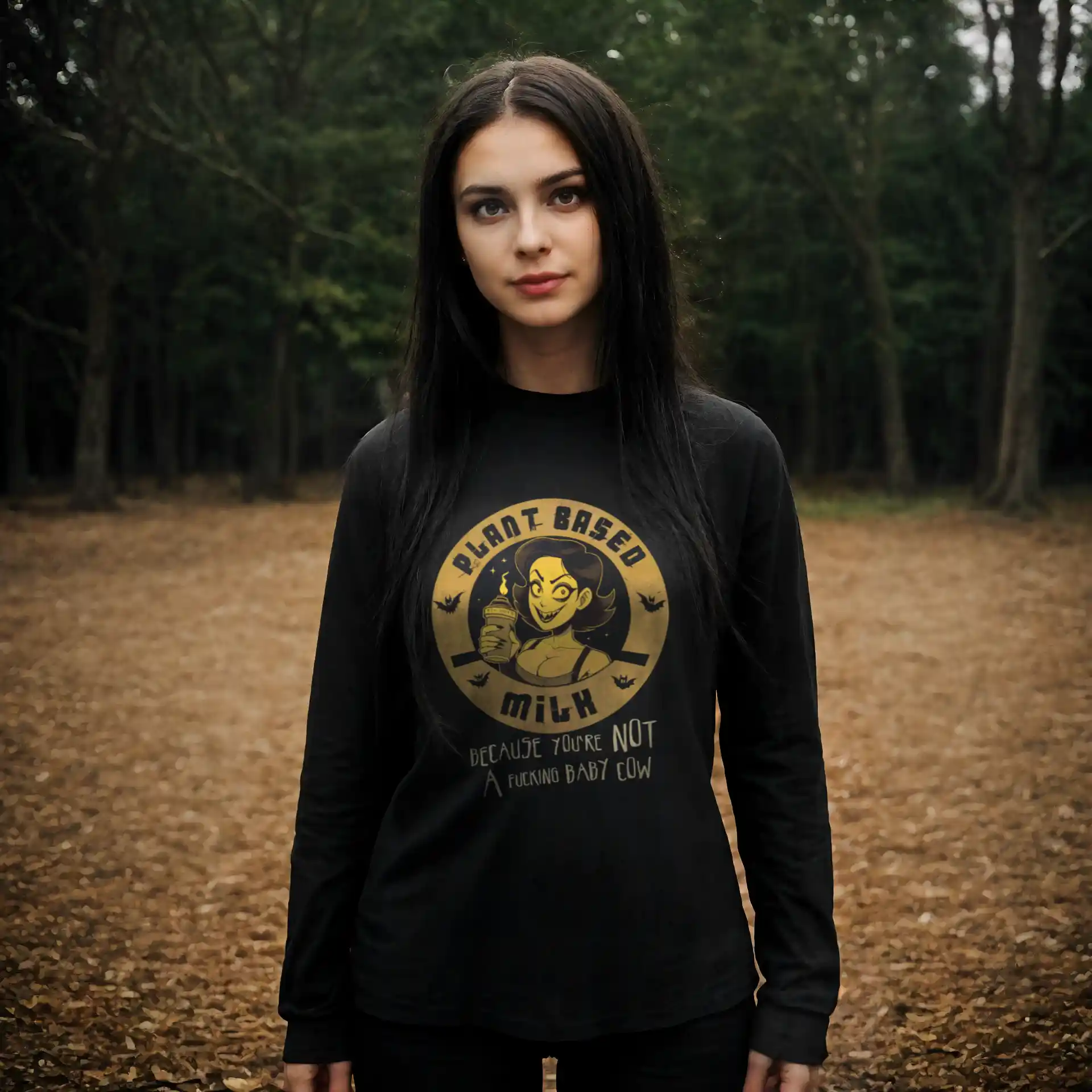 Plant-Based Milk (Limited Halloween Edition) Longsleeve 2 Plant-Based Milk (Limited Halloween Edition) Longsleeve – Bild 2
