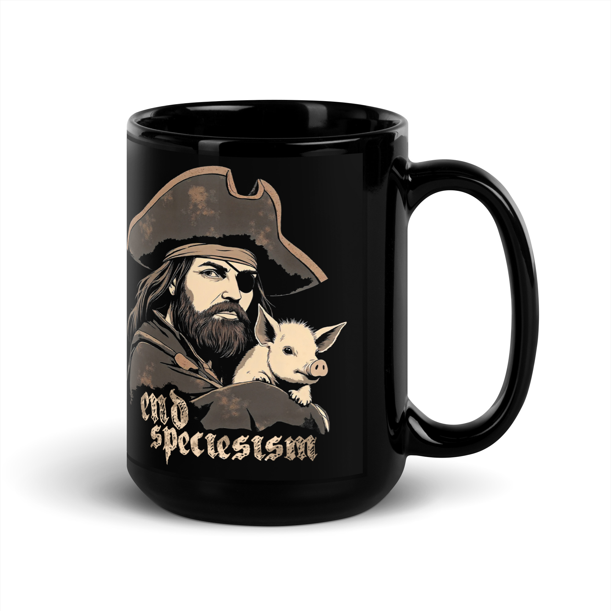 End Speciesism Pirate Tasse 5 End Speciesism Pirate Tasse – Bild 5