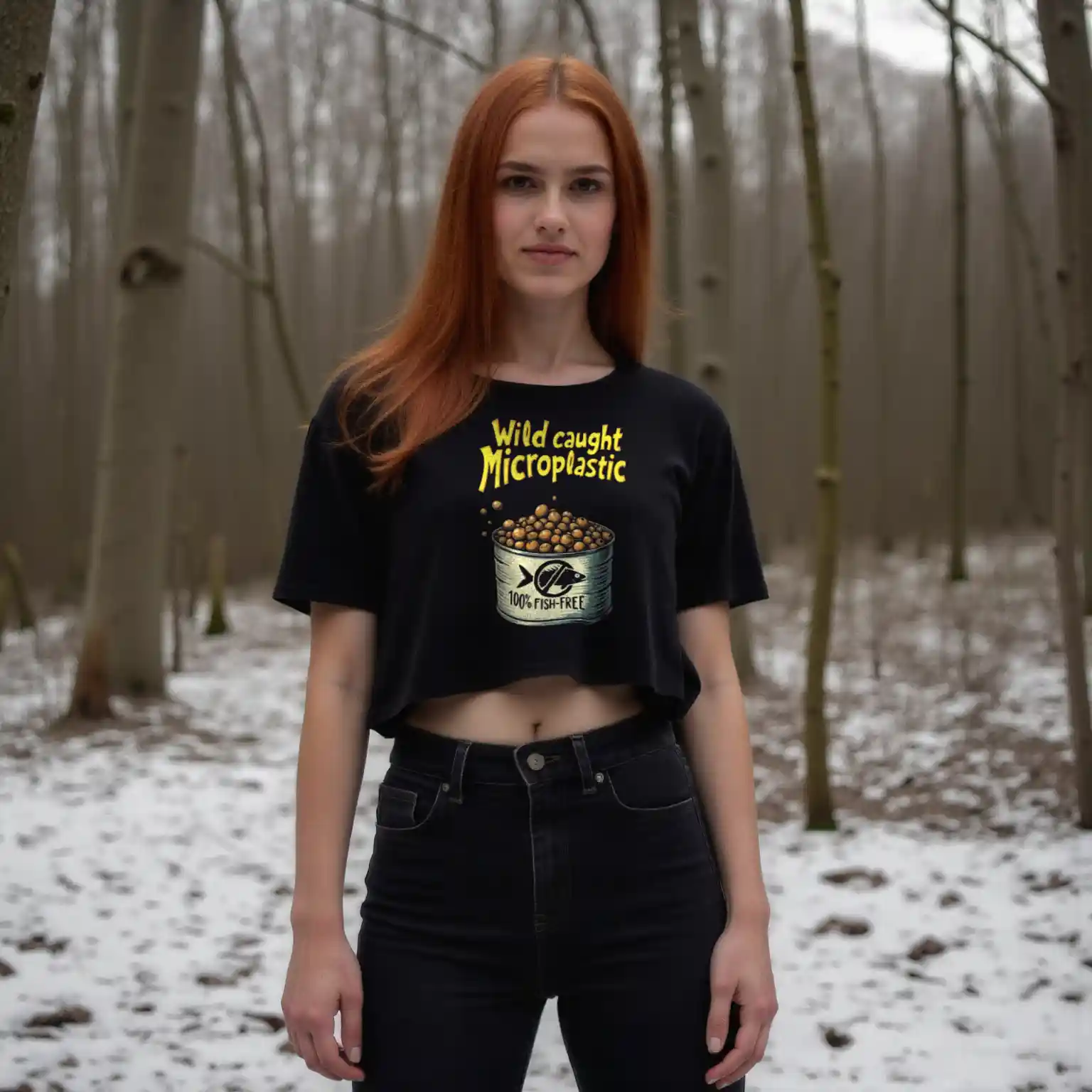 Wild Caught Microplastic Crop-Top 14 Wild Caught Microplastic Crop-Top – Bild 2