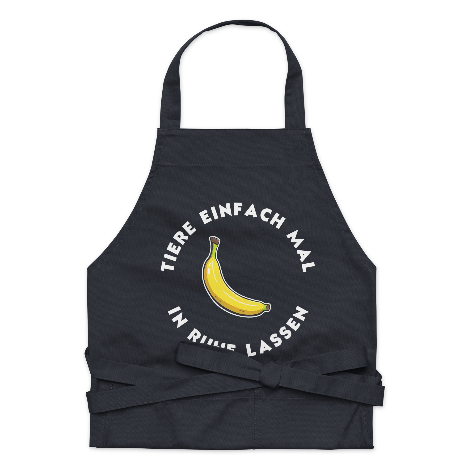 Tiere einfach mal in Ruhe lassen Grillschürze (Bio) 44 Tiere einfach mal in Ruhe lassen Grillschürze (Bio) – Bild 3