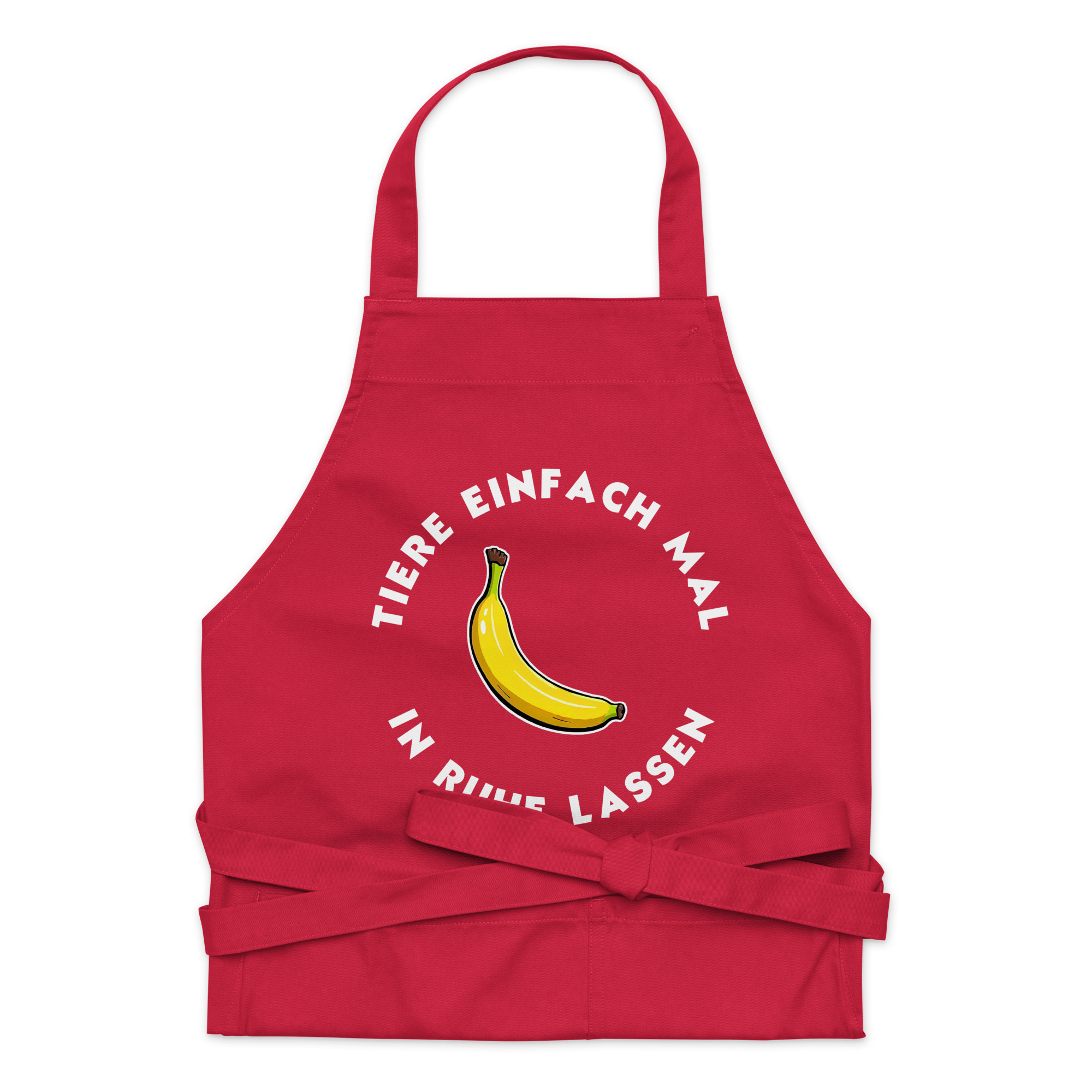 Tiere einfach mal in Ruhe lassen Grillschürze (Bio) 45 Tiere einfach mal in Ruhe lassen Grillschürze (Bio) – Bild 4