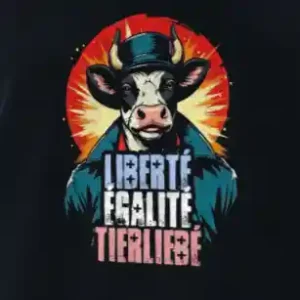 Liberté Égalite Tierliebé Grillschürze (Bio)