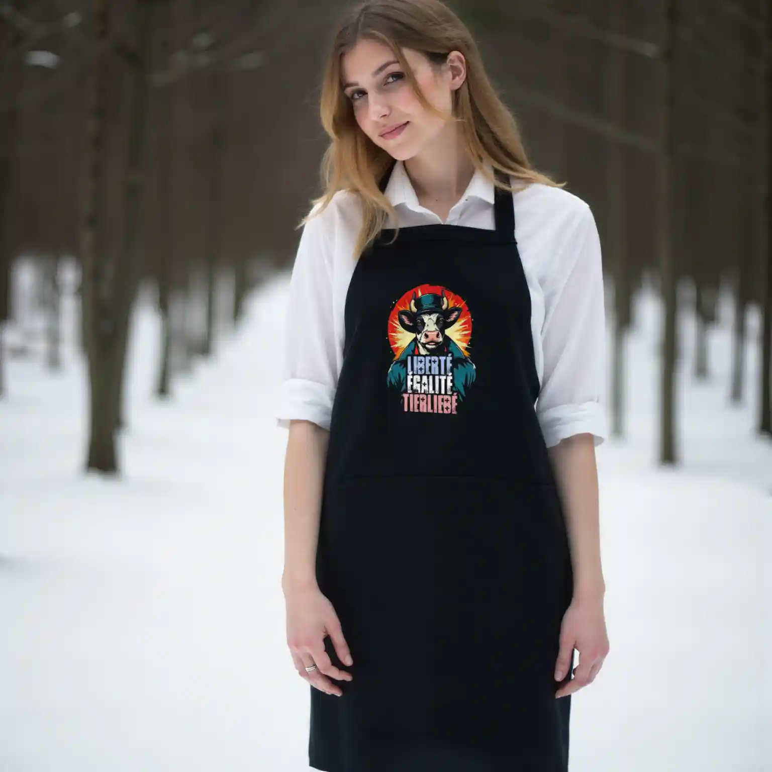 Liberté Égalite Tierliebé Grillschürze (Bio) 31 Liberté Égalite Tierliebé Grillschürze (Bio) – Bild 2