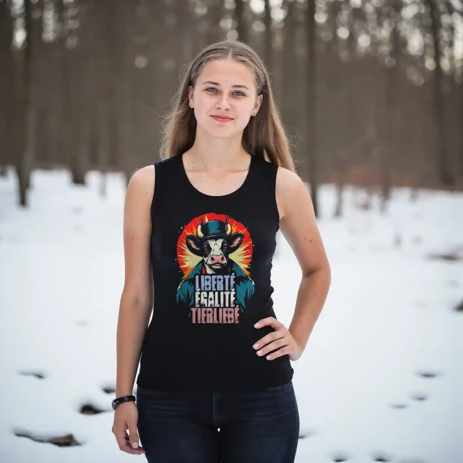 Liberté Égalite Tierliebé Tank-Top 28 Liberté Égalite Tierliebé Tank-Top – Bild 2