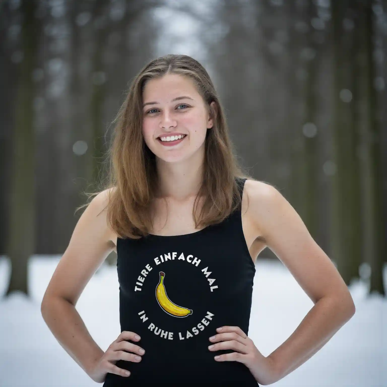 Tiere einfach mal in Ruhe lassen Tank-Top 37 Tiere einfach mal in Ruhe lassen Tank-Top – Bild 2