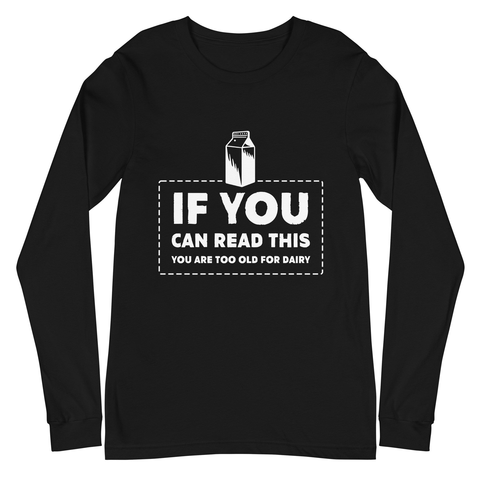 If you can read this Longsleeve 19 If you can read this Longsleeve – Bild 3
