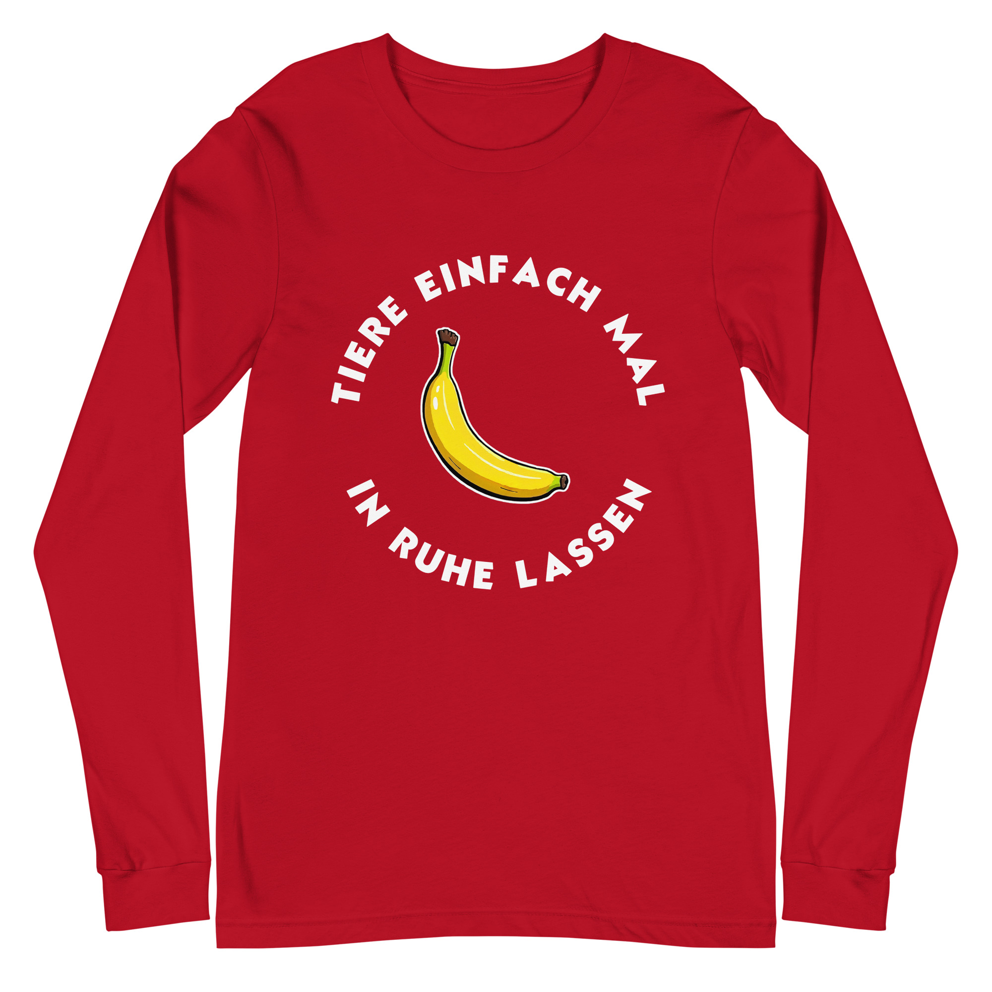 Tiere einfach mal in Ruhe lassen Longsleeve 21 Tiere einfach mal in Ruhe lassen Longsleeve – Bild 4