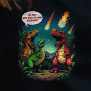 Economic Dinosaurs Grillschürze (Bio)