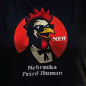 Nebraska Fried Human Crop-Top
