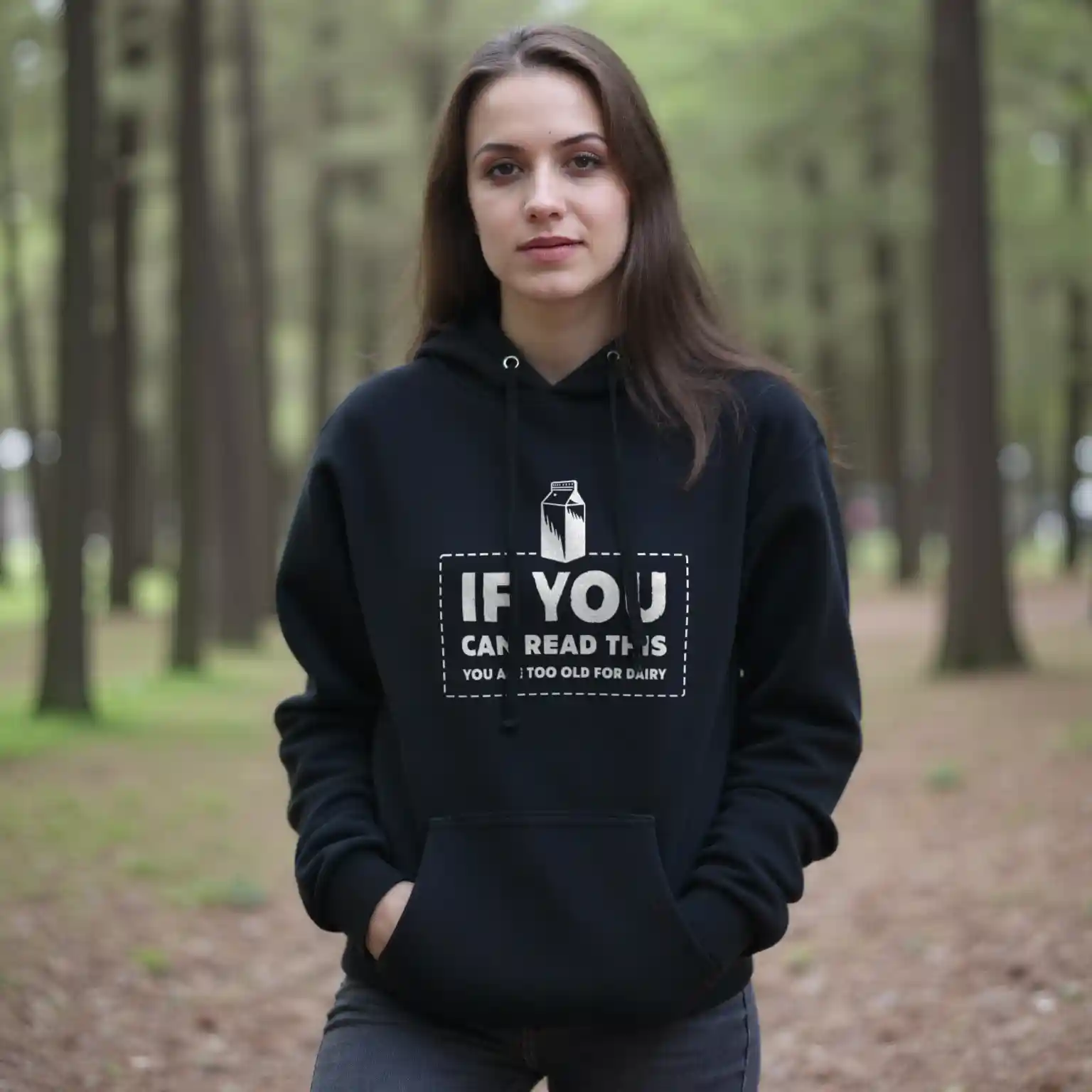 If you can read this Hoodie 6 If you can read this Hoodie – Bild 2