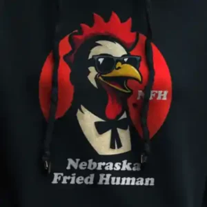 Nebraska Fried Human Hoodie