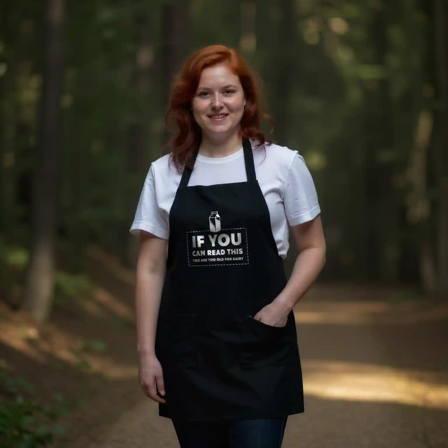 If you can read this Grillschürze (Bio) 39 If you can read this Grillschürze (Bio) – Bild 2