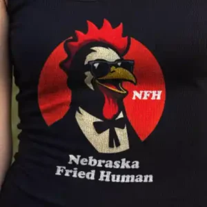 Nebraska Fried Human Tank-Top