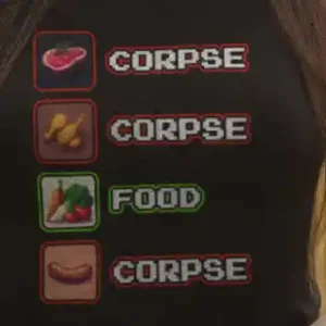 Corpse Corpse Food Corpse Tank-Top