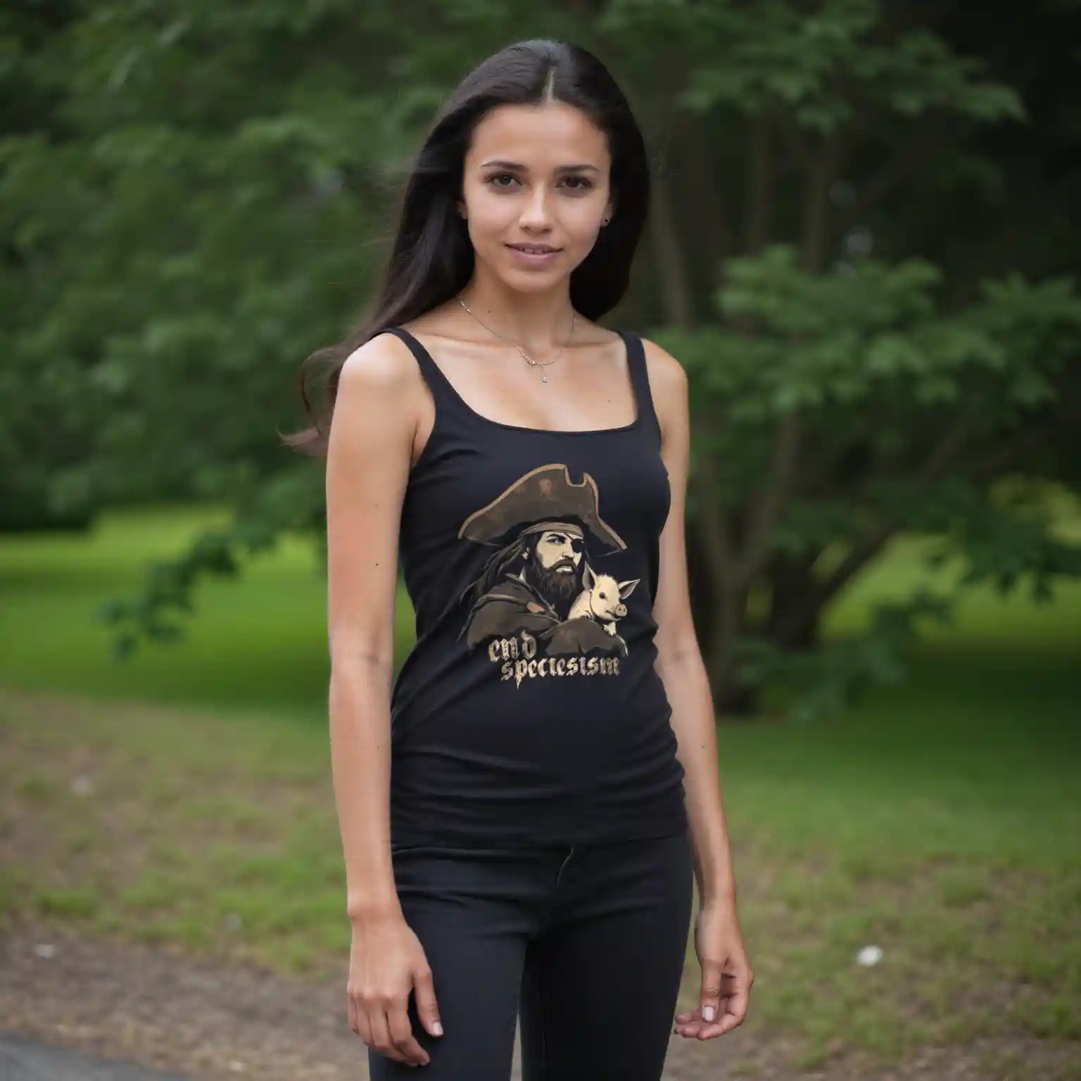 End Speciesism Pirate Tank-Top 15 End Speciesism Pirate Tank-Top – Bild 2