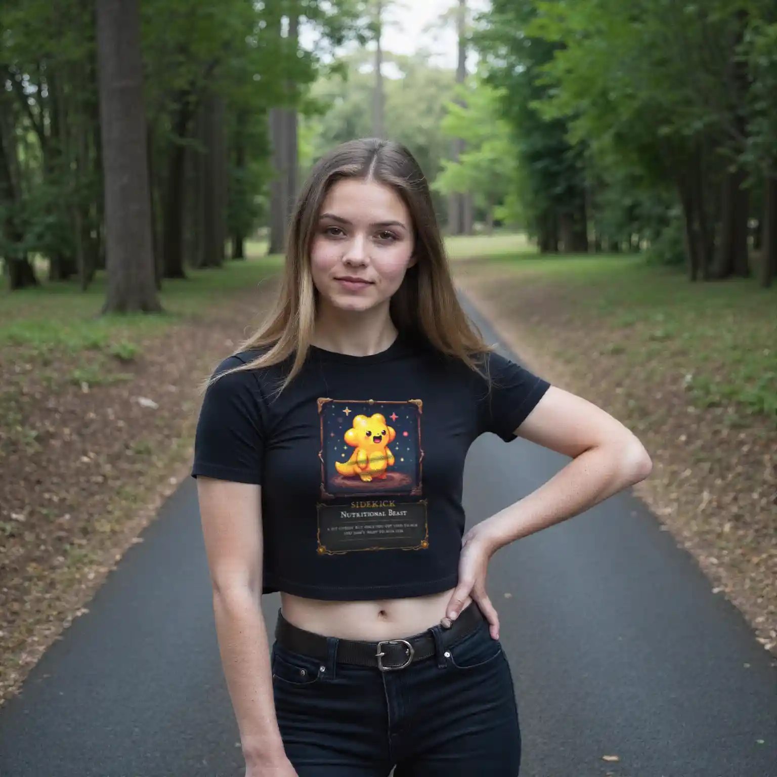 Nutritional Beast Crop-Top 29 Nutritional Beast Crop-Top – Bild 2