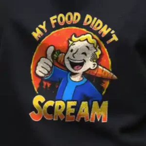 My Food didn't Scream Grillschürze (Bio)