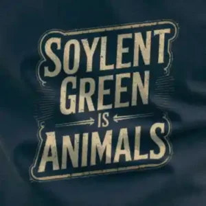 Soylent Green is Animals Grillschürze (Bio)