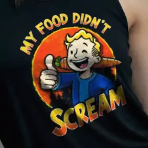 My Food didn't Scream Tank-Top