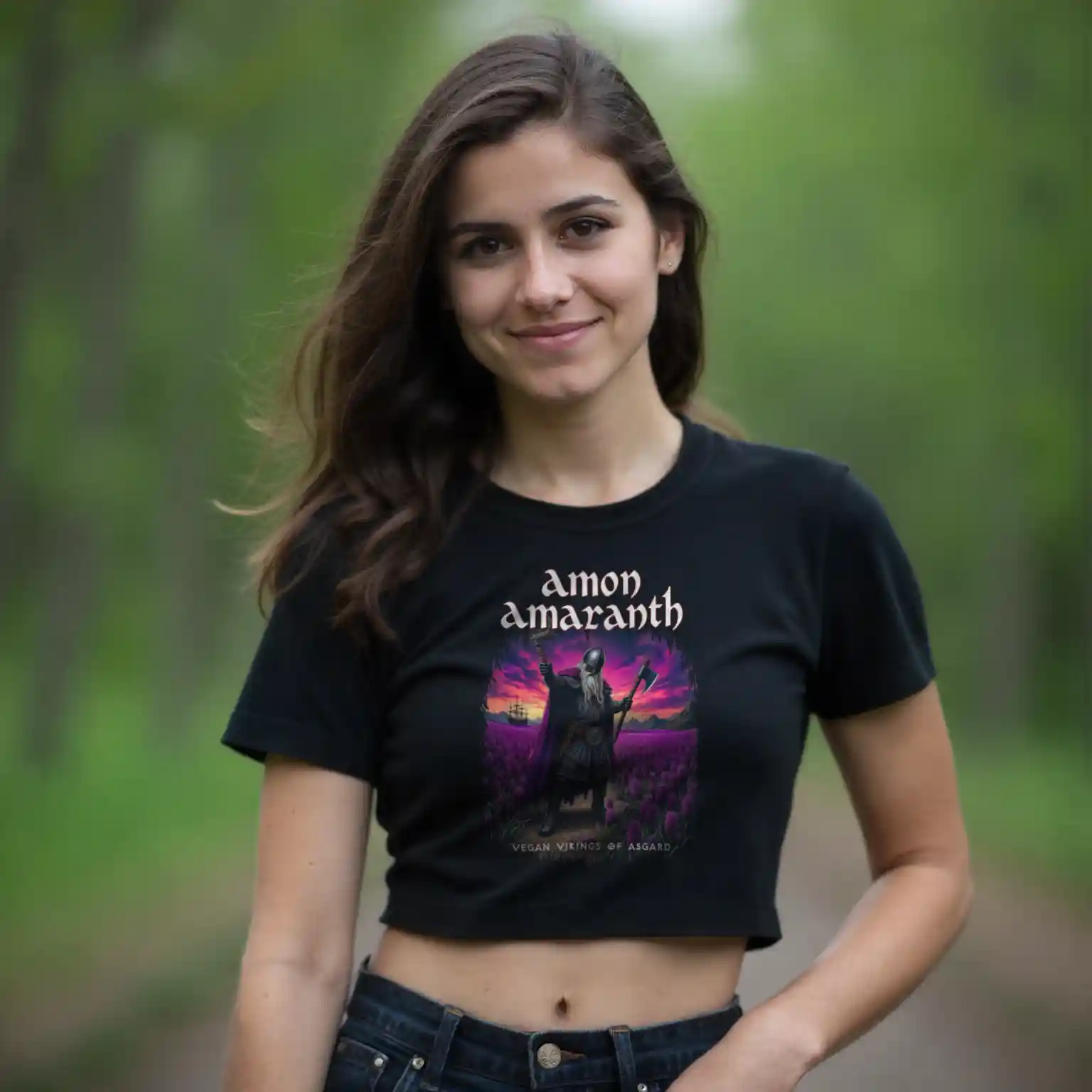 Amon Amaranth Crop-Top 16 Amon Amaranth Crop-Top – Bild 2