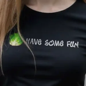 Lettuce Have Some Fun Crop-Top