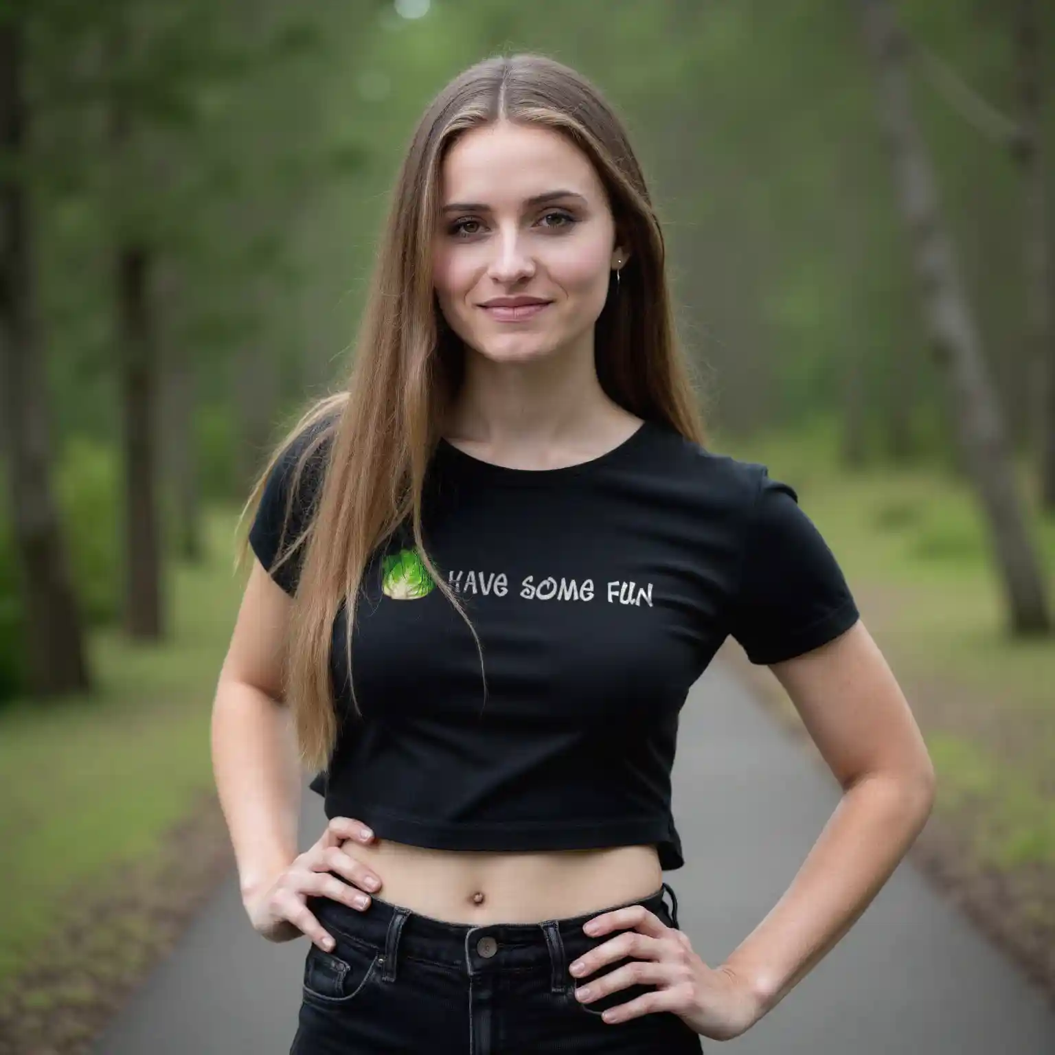 Lettuce Have Some Fun Crop-Top 28 Lettuce Have Some Fun Crop-Top – Bild 2