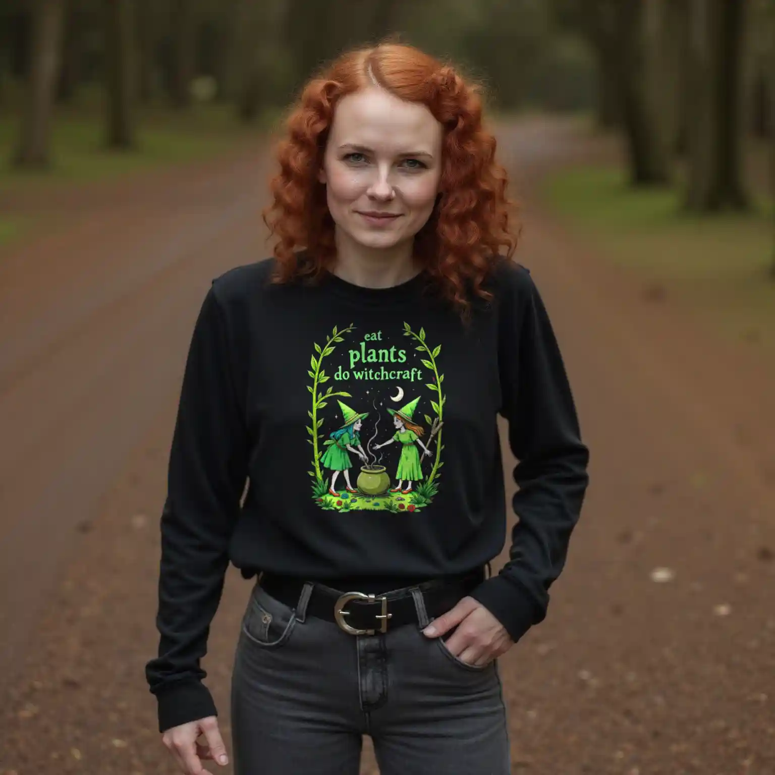 Eat Plants Do Witchcraft Longsleeve 20 Eat Plants Do Witchcraft Longsleeve – Bild 2