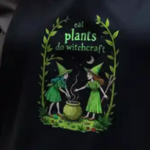 Eat Plants Do Witchcraft Grillschürze (Bio)