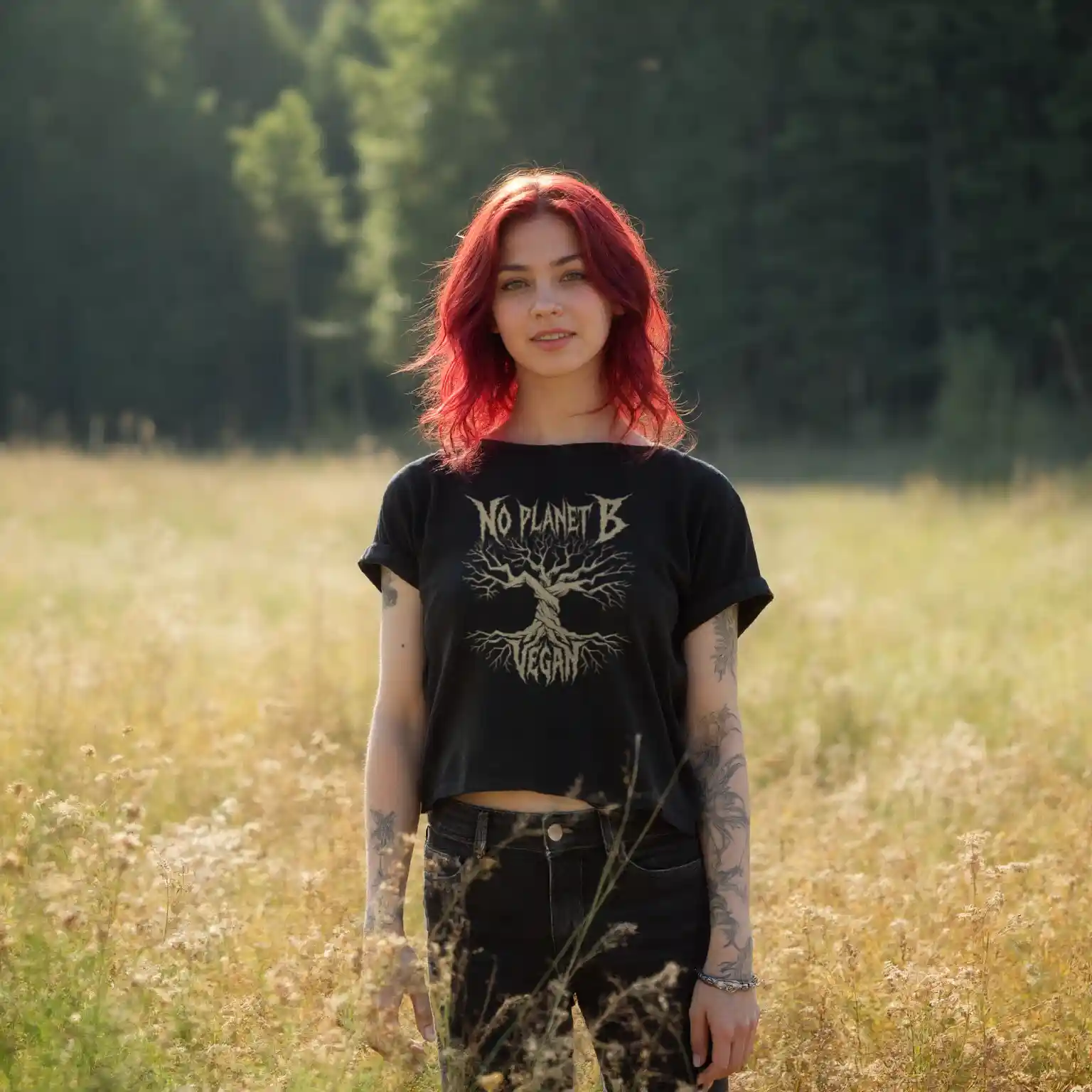 No Planet B Crop-Top 24 No Planet B Crop-Top – Bild 2