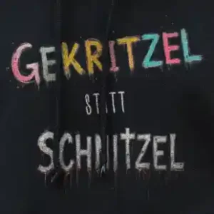 Gekritzel statt Schnitzel Hoodie