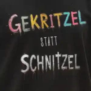 Gekritzel statt Schnitzel