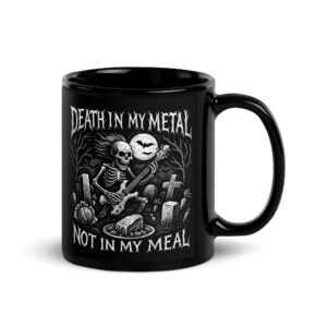 Death in my Metal (Halloween) Tasse