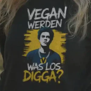 Vegan werden was los Digga Longsleeve