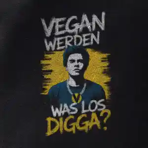Vegan werden was los Digga Grillschürze (Bio)
