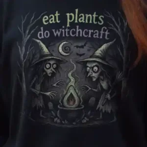 Eat Plants Do Witchcraft (Halloween) Longsleeve