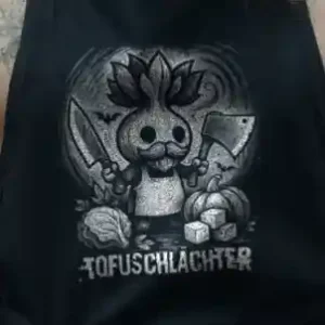 Tofuschlachter (Halloween) Grillschürze (Bio)