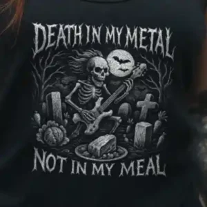 Death in my Metal (Halloween) Tank-Top